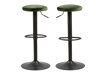 Нисък бар стол Norsica 325 (Тъмно зелено)