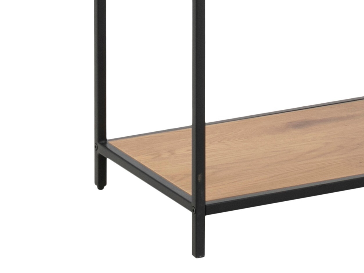 Етажерка Norsica Sevferi 134 (Див дъб + Черен)