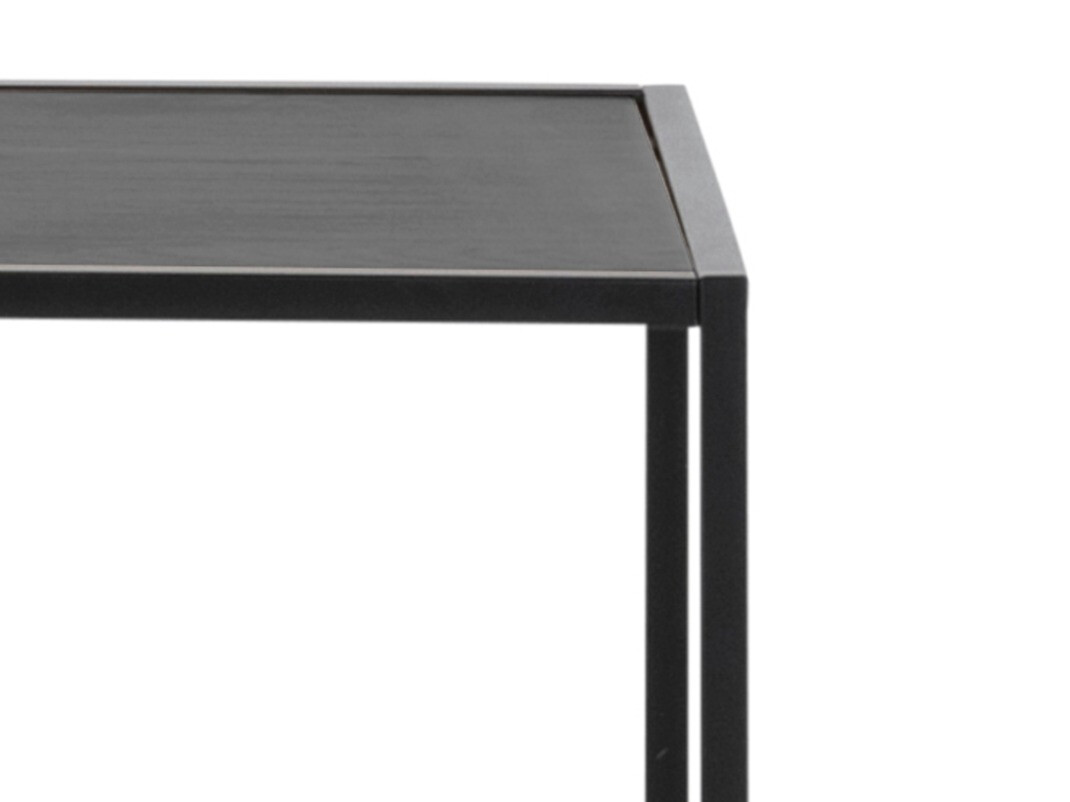 Етажерка Norsica Sevferi 134 (Тъмен ясен + Черен)