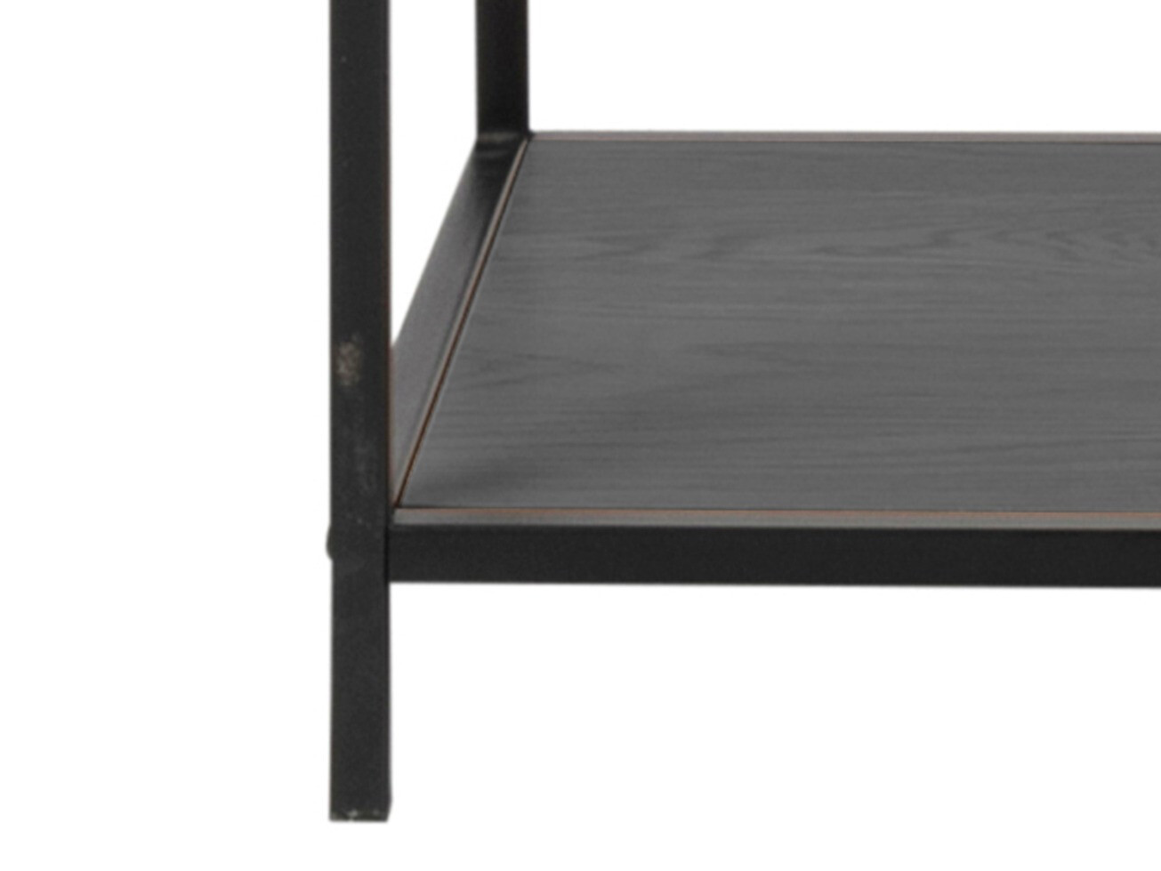 Етажерка Norsica Sevferi 134 (Тъмен ясен + Черен)