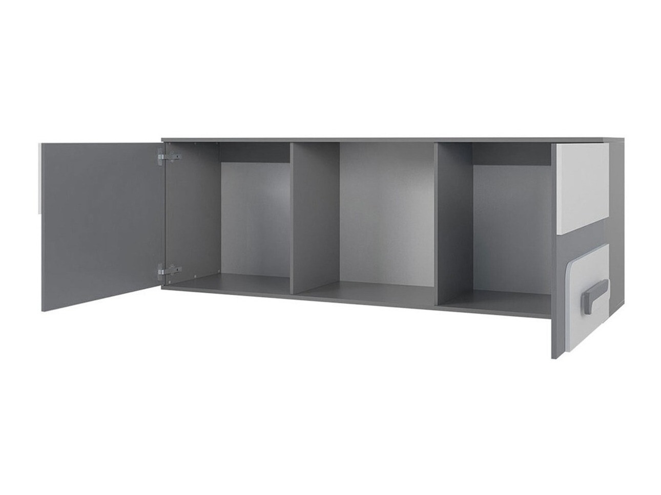 Комплект за детска стая Aviseve 107 (Антрацит + Бял)