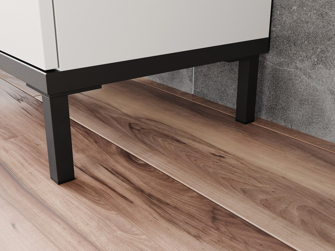 Стоящ шкаф за баня Ruvlevu 101 (Светло сив + Opex)