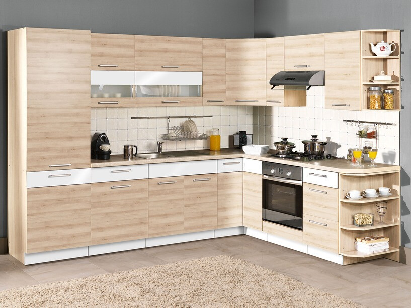 Модулен шкаф за вградени уреди Mode Beech 114