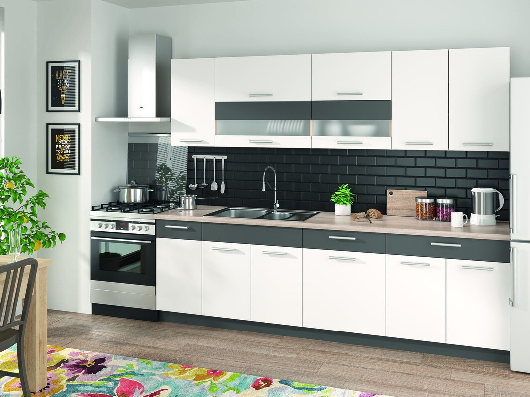 Модулен шкаф за вградени уреди Mode White 114