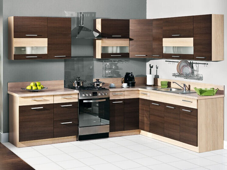 Модулен шкаф с врати Mode Dark 119