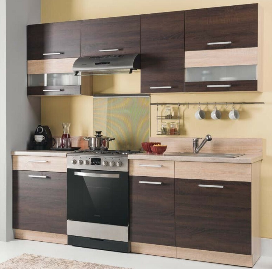 Модулен шкаф с врати Mode Dark 119