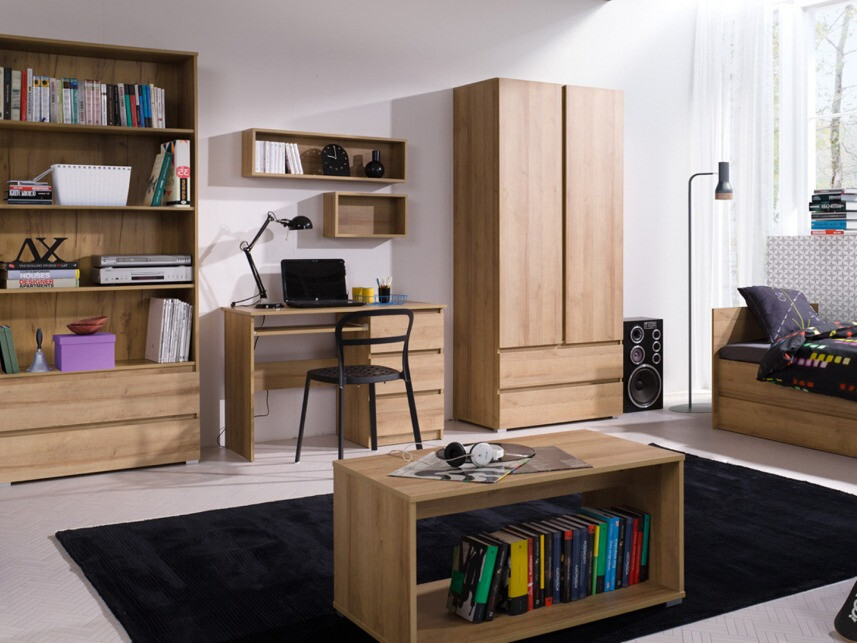 Стенна етажерка Cirdora 110 (Riviera дъб)
