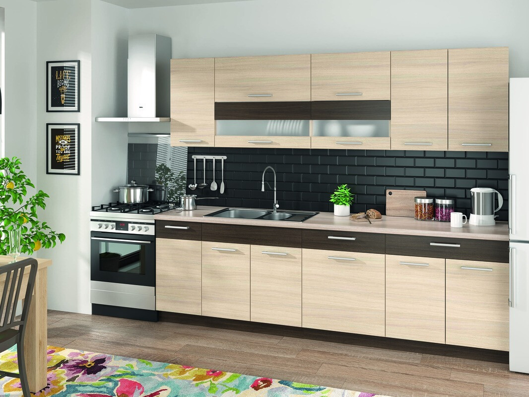 Модулен шкаф с чекмеджета Mode Light 124