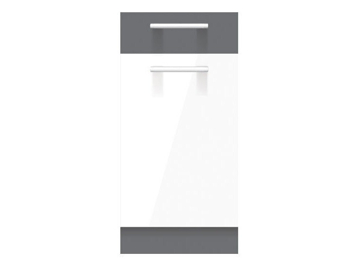 Модулен шкаф за мивка с врати Mode White 116