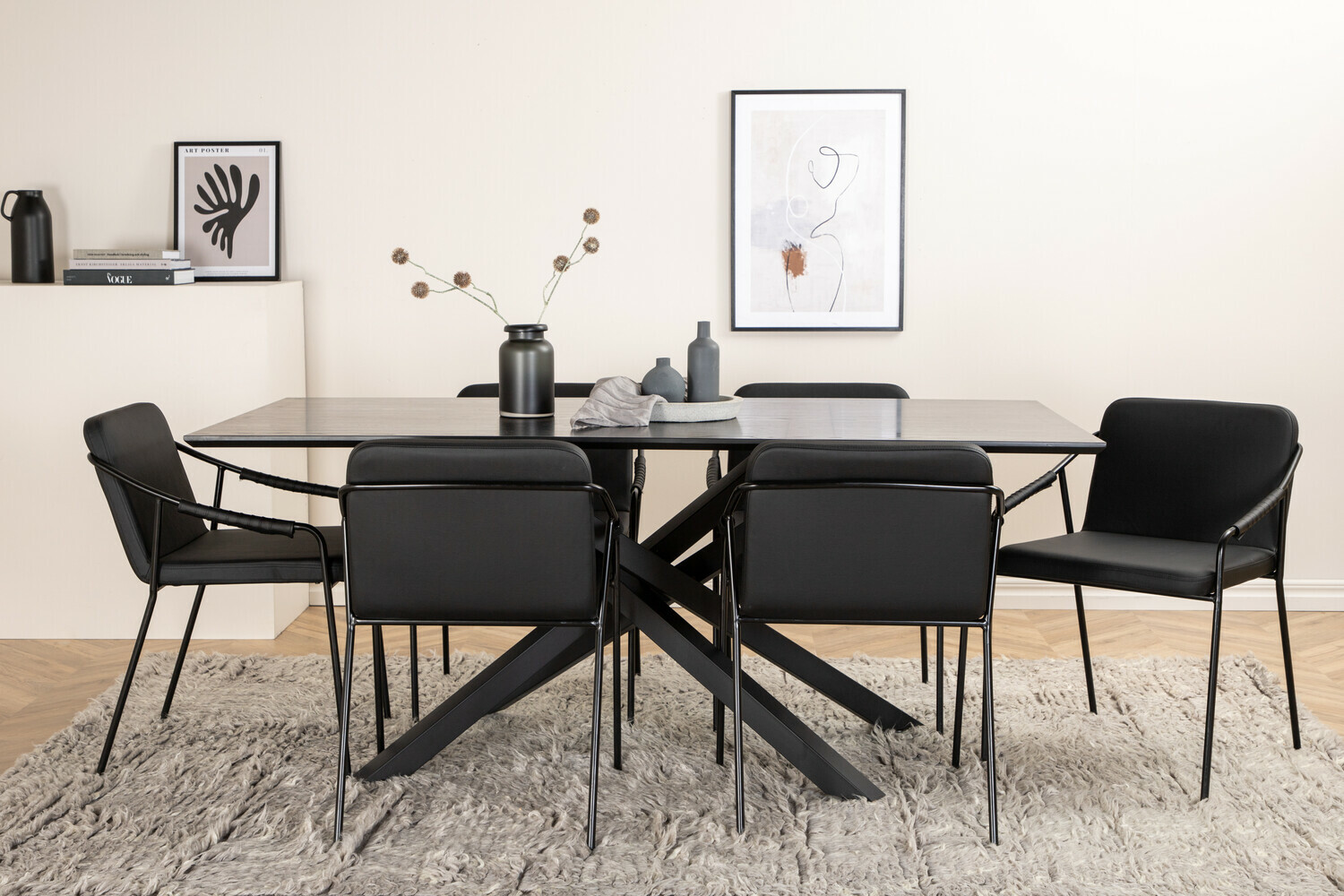 Маса и столове за трапезария Dallas 2657