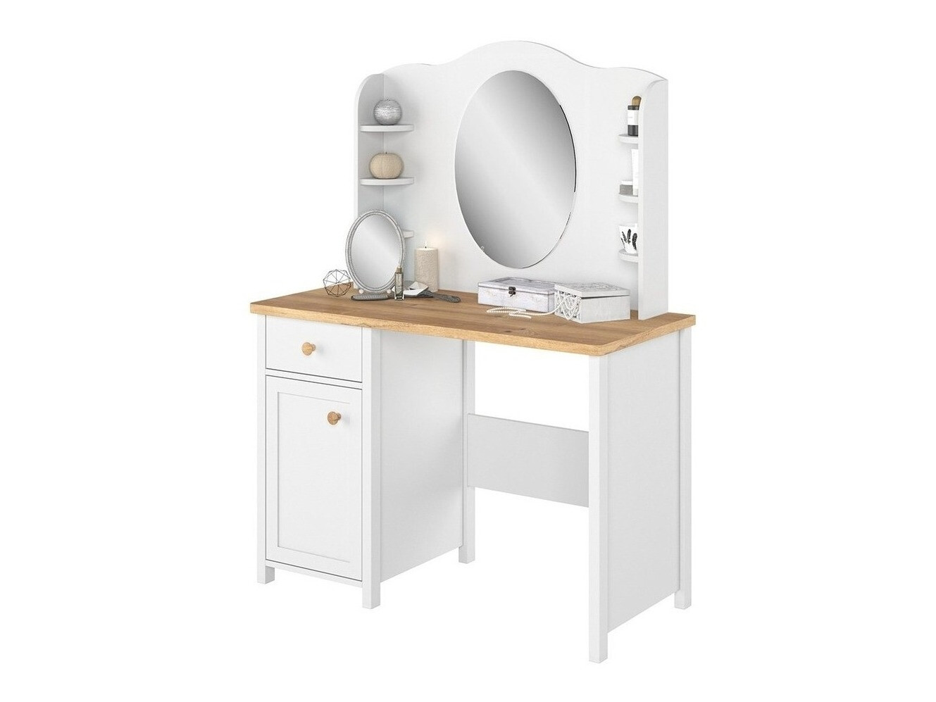 Огледало Romelbo 137 (Бял)