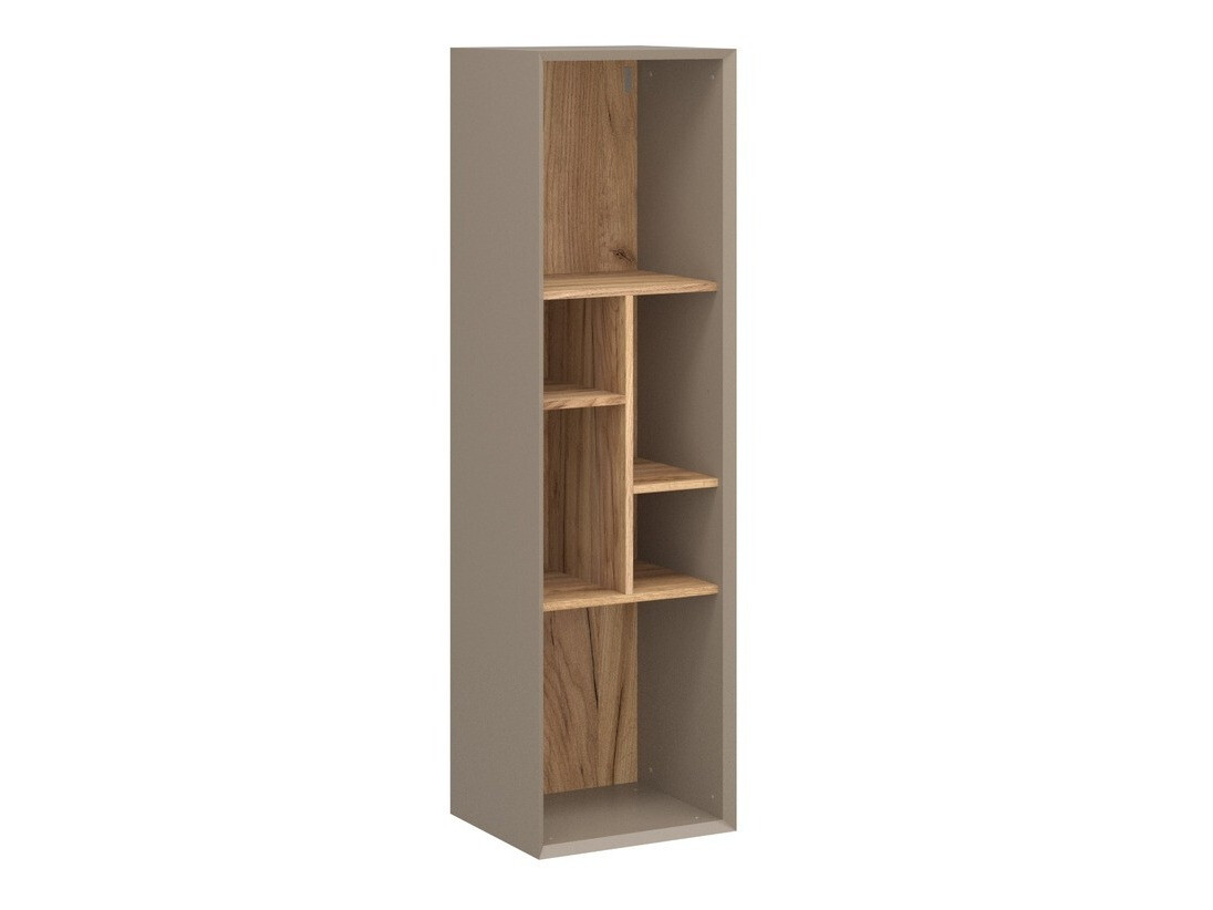 Стенна етажерка Sacramento 504 (Сив + Navarra дъб)
