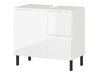 Стоящ шкаф за баня за мивка Talmira 103 (Бял + Бял гланц)