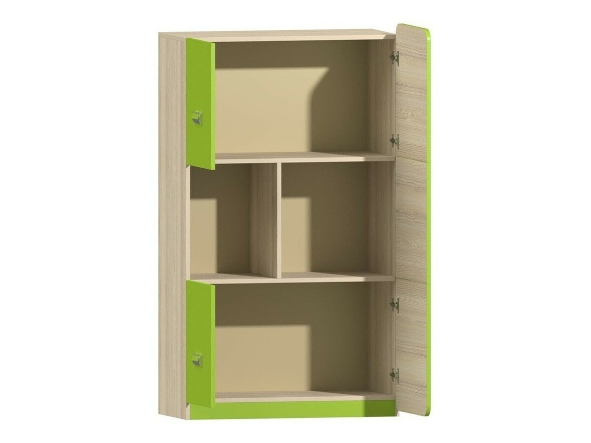 Етажерка Ophmora 104 (Дъб + Бял)