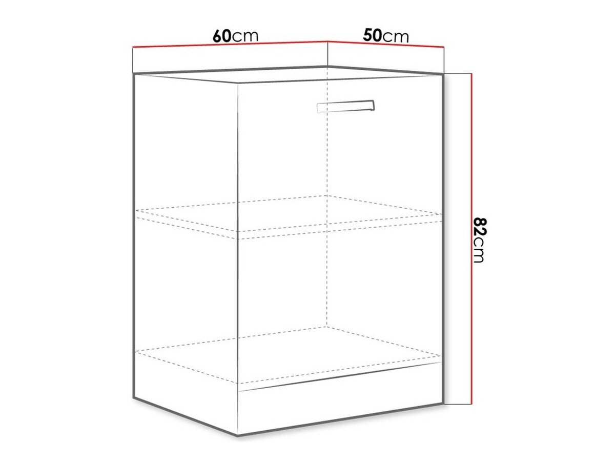 Модулен шкаф с врати Multi Cream 116