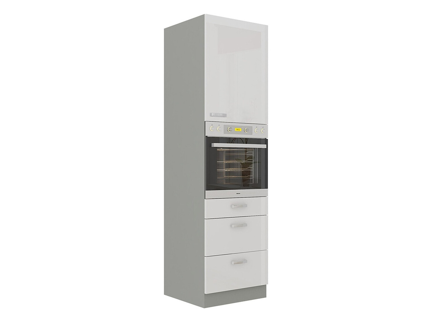 Модулен шкаф за вградени уреди Multi White 101