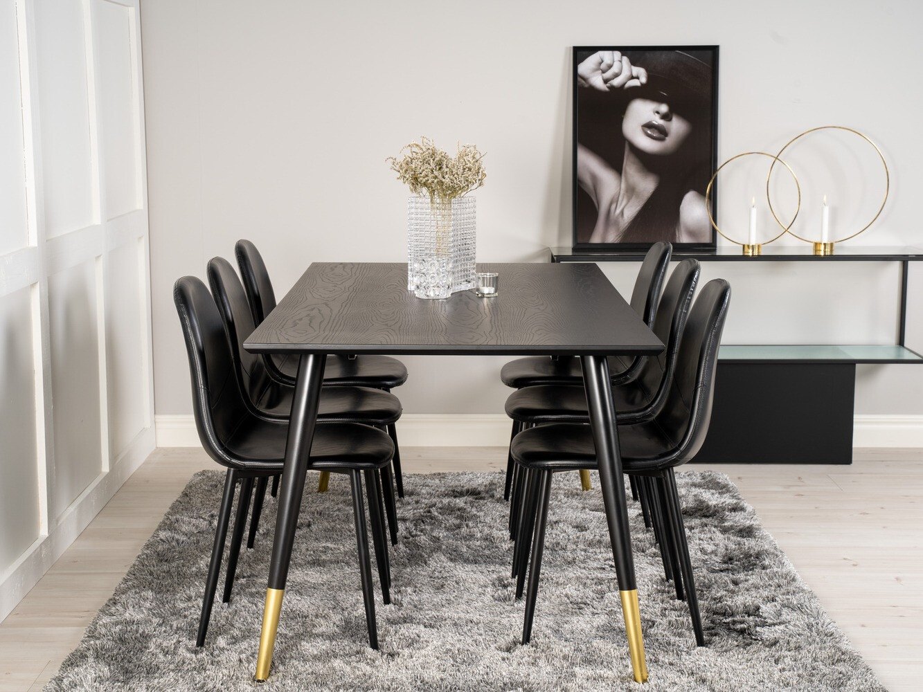 Маса и столове за трапезария Dallas 1254