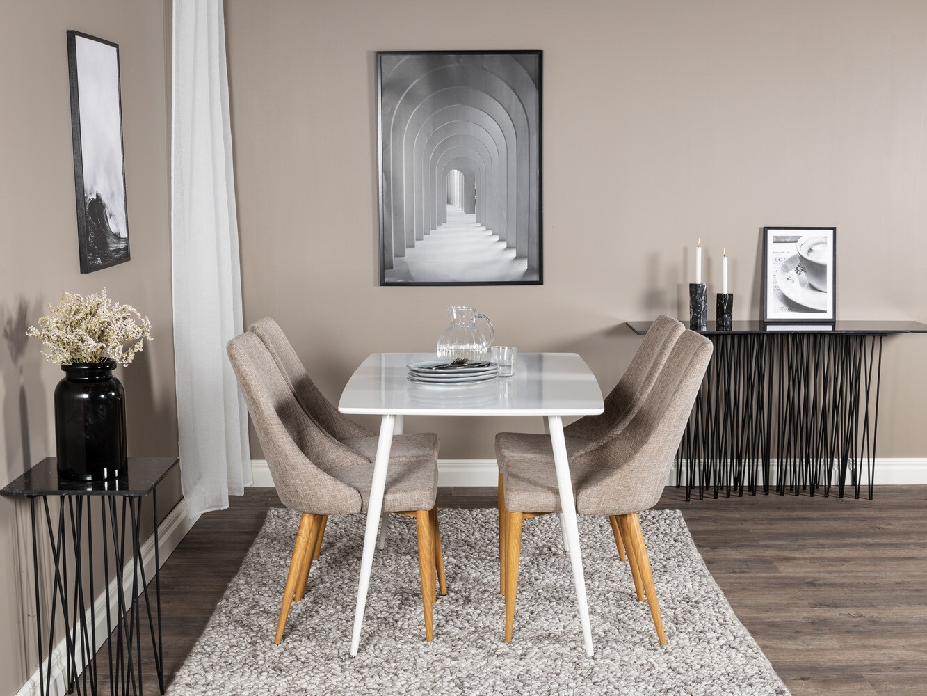 Маса и столове за трапезария Dallas 2025