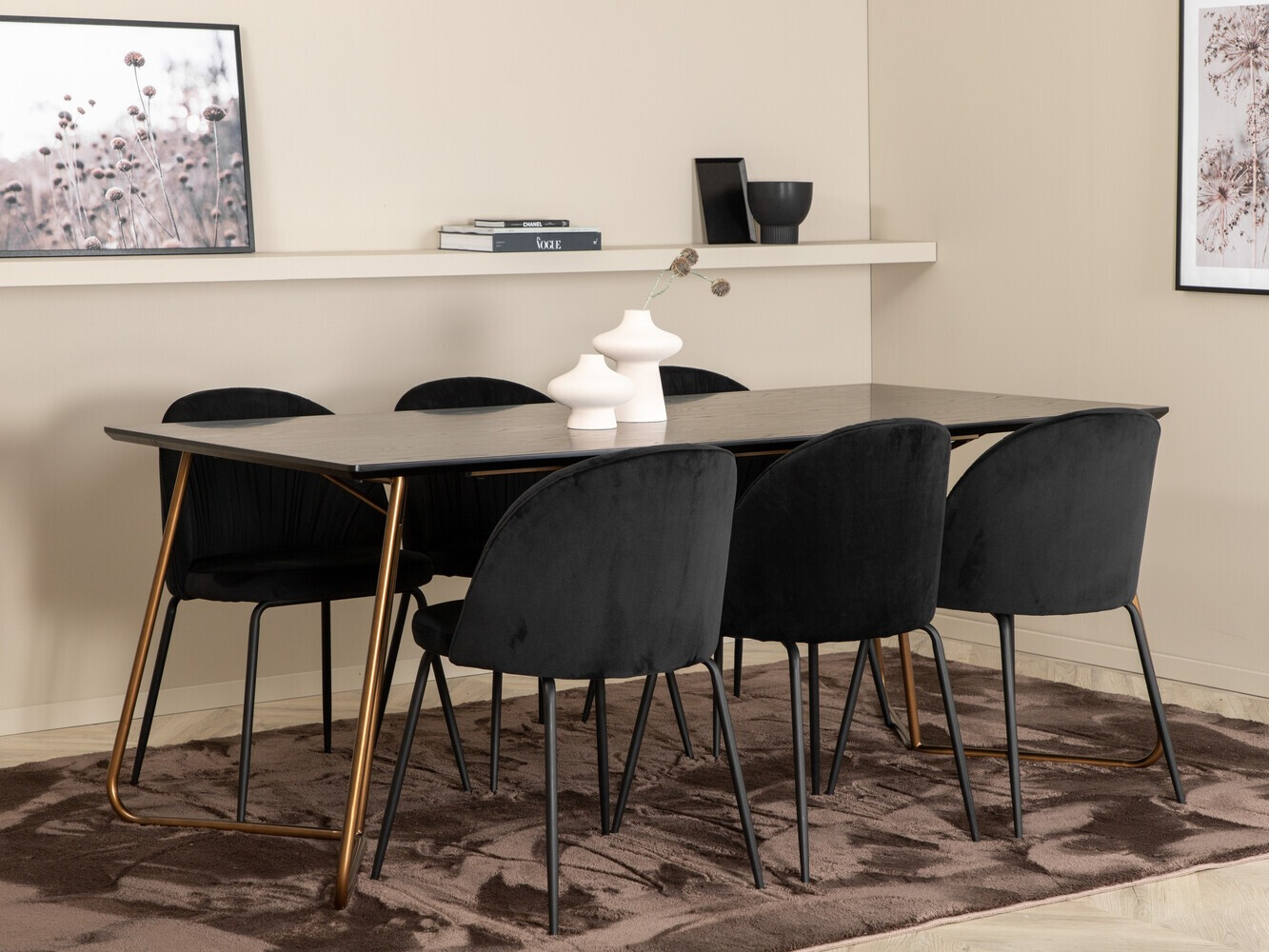 Маса и столове за трапезария Dallas 2714