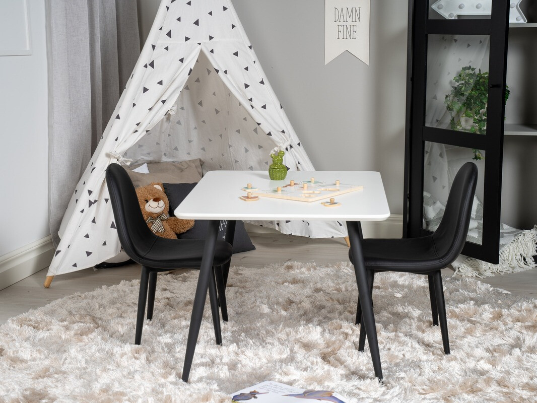 Детски стол Dallas 199 (Черен)