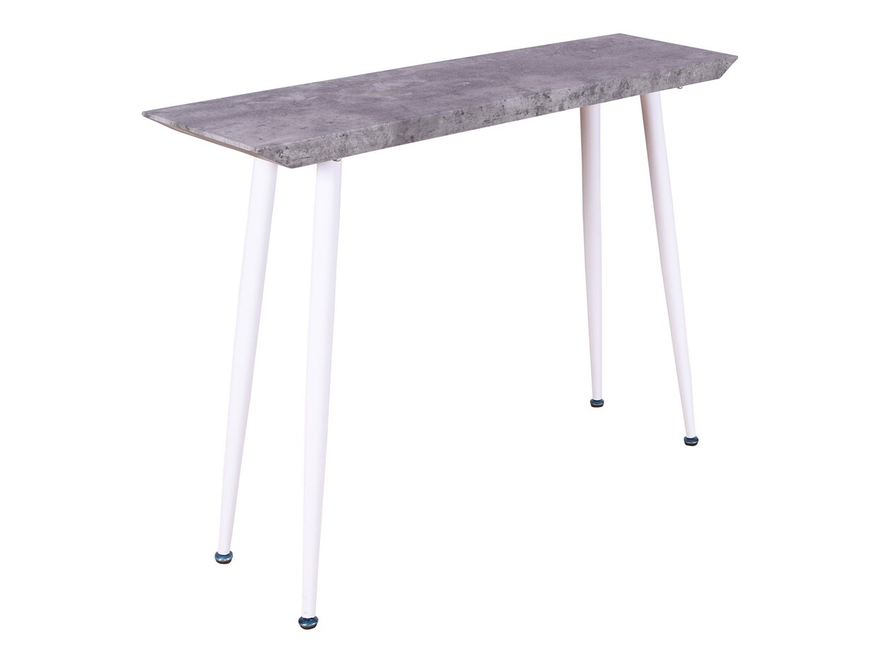 Конзолна маса Dallas 226 (Бетон + Бял)