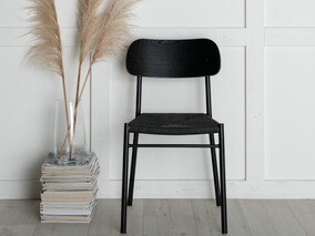 Маса и столове за трапезария Dallas 1785 (Черен)