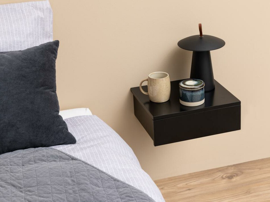 Нощно шкафче Norsica 601 (Черен)