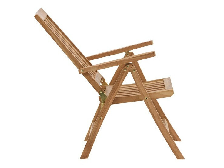 Градински стол Nunova 115 (Светлокафяво)