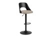 Нисък бар стол Norsica 606 (Светлокафяво + Черен)