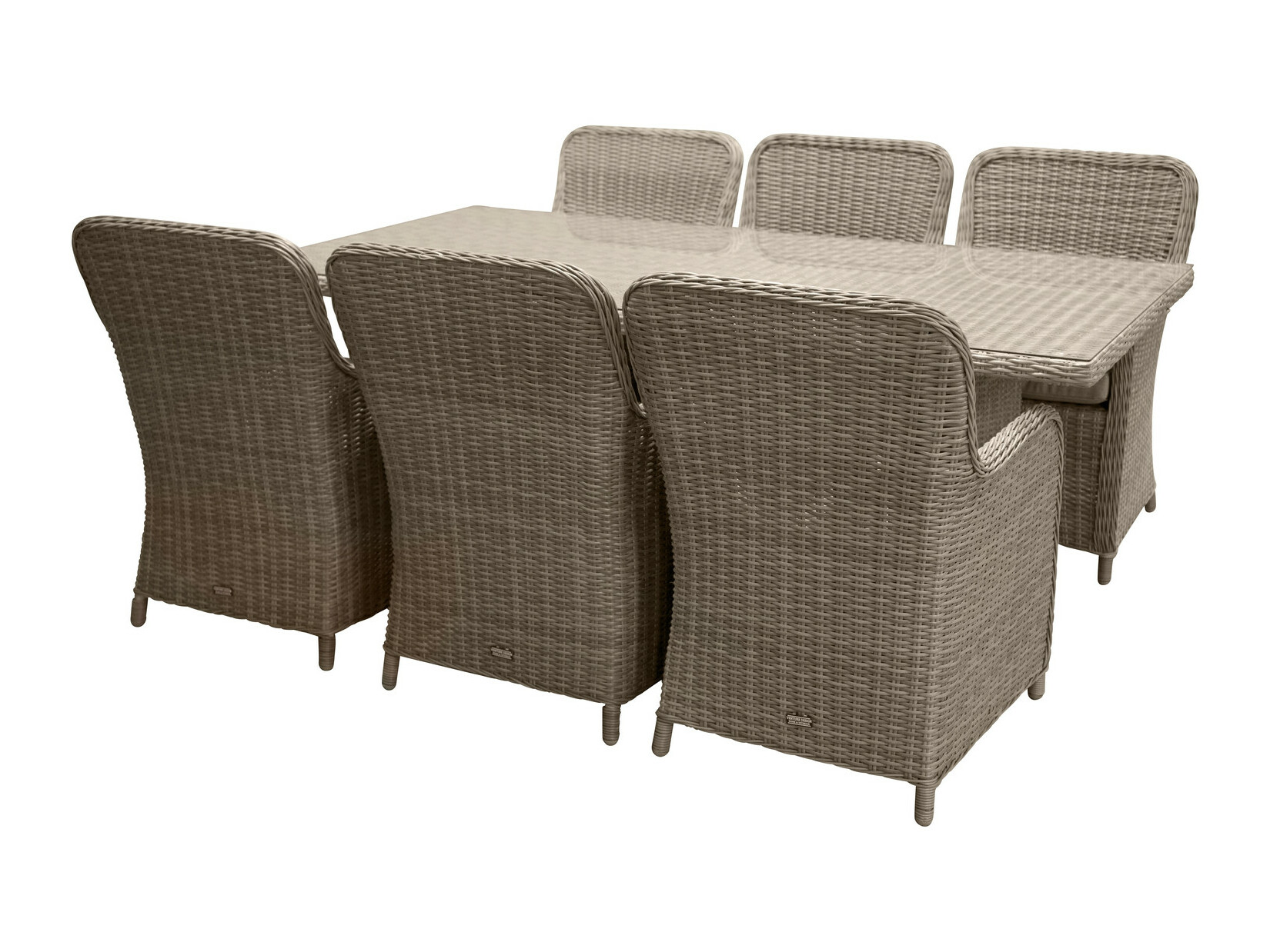 Градински комплект Dallas 2201 (Светлокафяво + Бежов)