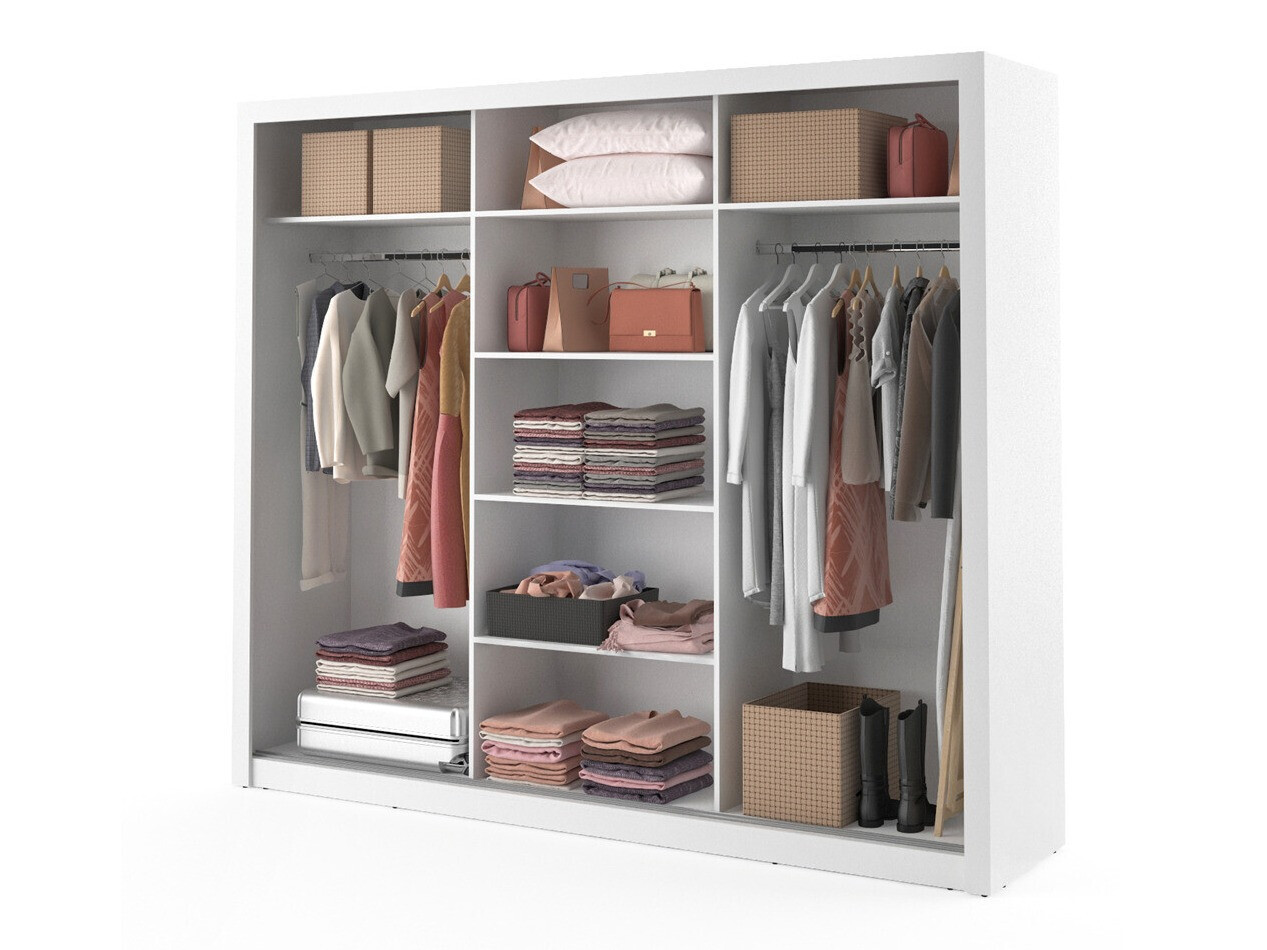 Гардероб Fresno 101 (Бял)