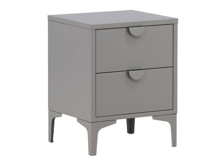 Нощно шкафче Romcamu 101 (Сив)