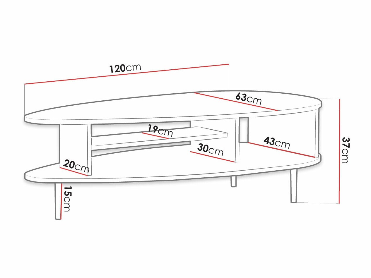 Масичка за кафе Ferenou 103