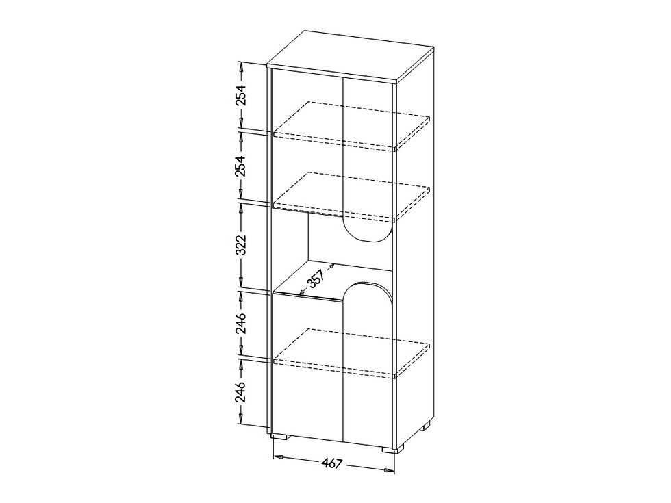 Етажерка Lomteo 103