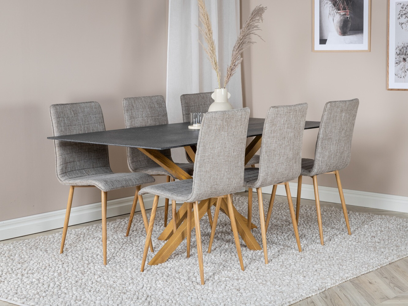 Маса и столове за трапезария Dallas 1575