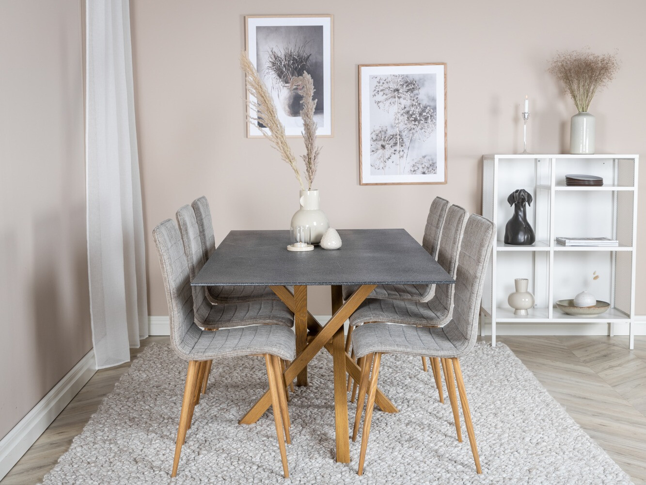 Маса и столове за трапезария Dallas 1575