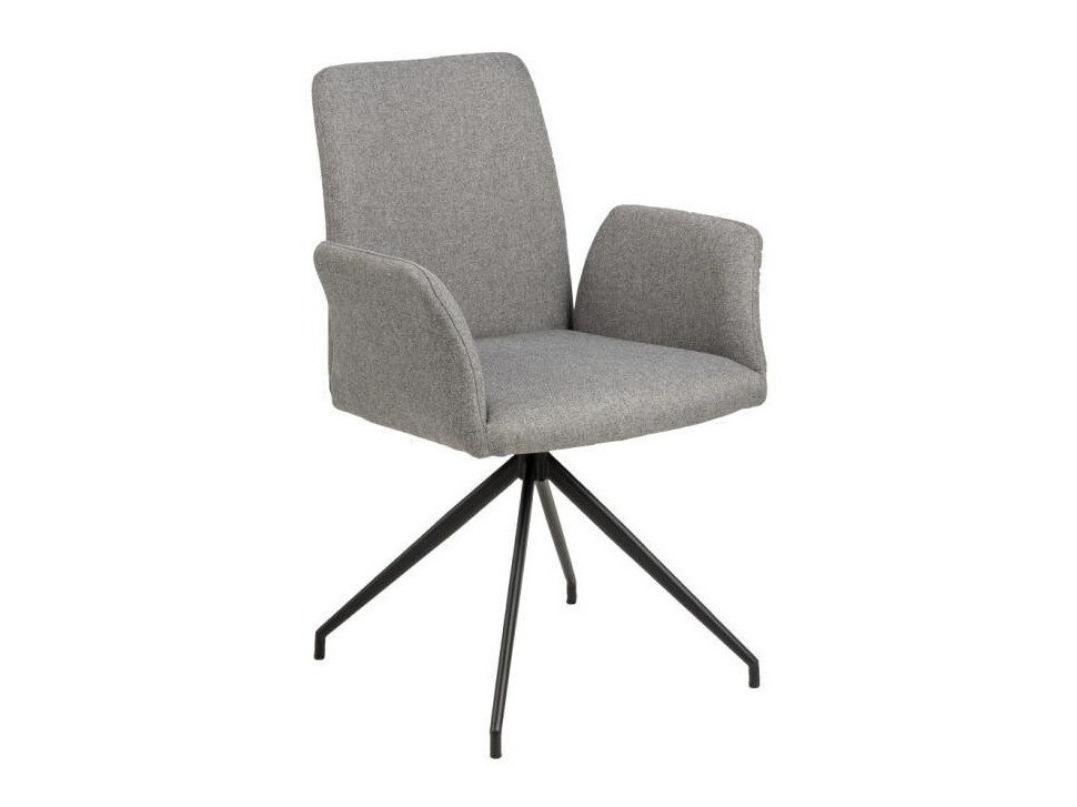 Маса и столове за трапезария Norsica Daltea 118 (Сив + Черен)