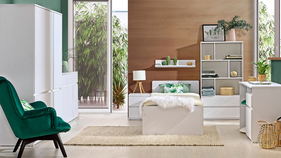 Легло Evaropha 108 (Бял)