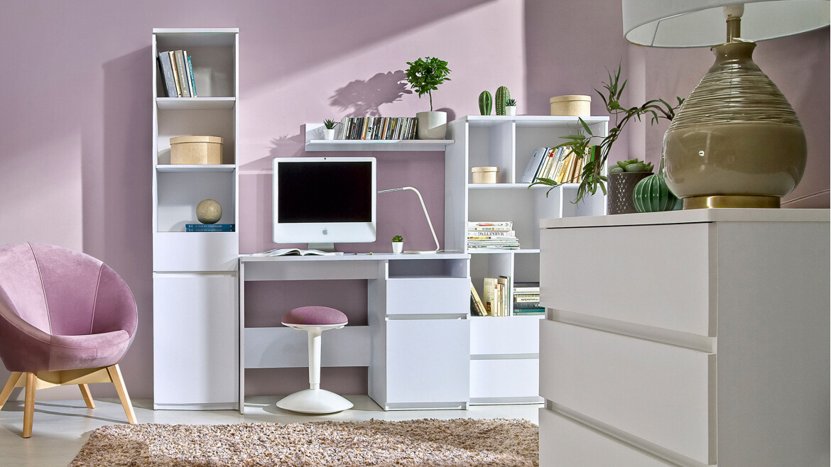 Офис бюро Evaropha 106 (Бял)