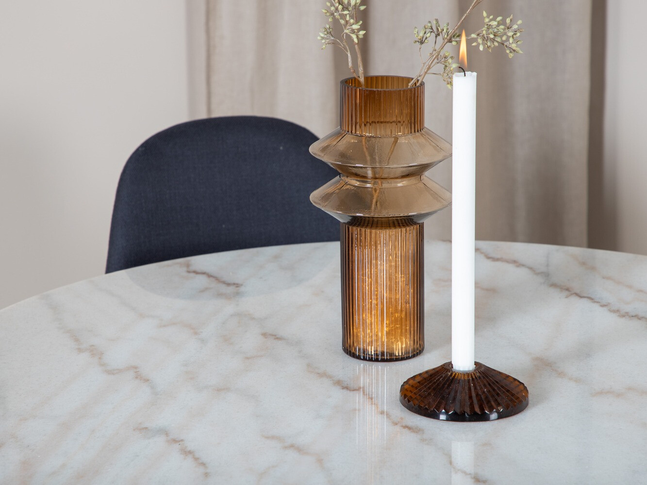 Маса и столове за трапезария Dallas 1613 (Черен)