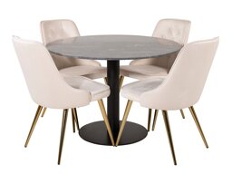 Маса и столове за трапезария Dallas 1627 (Роза)