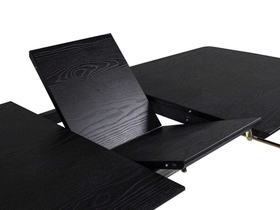 Маса и столове за трапезария Dallas 1647 (Черен)