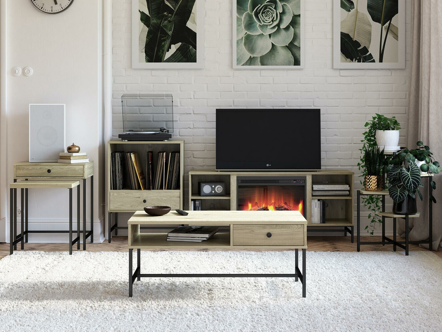 Комплект помощни маси Tulsa 343