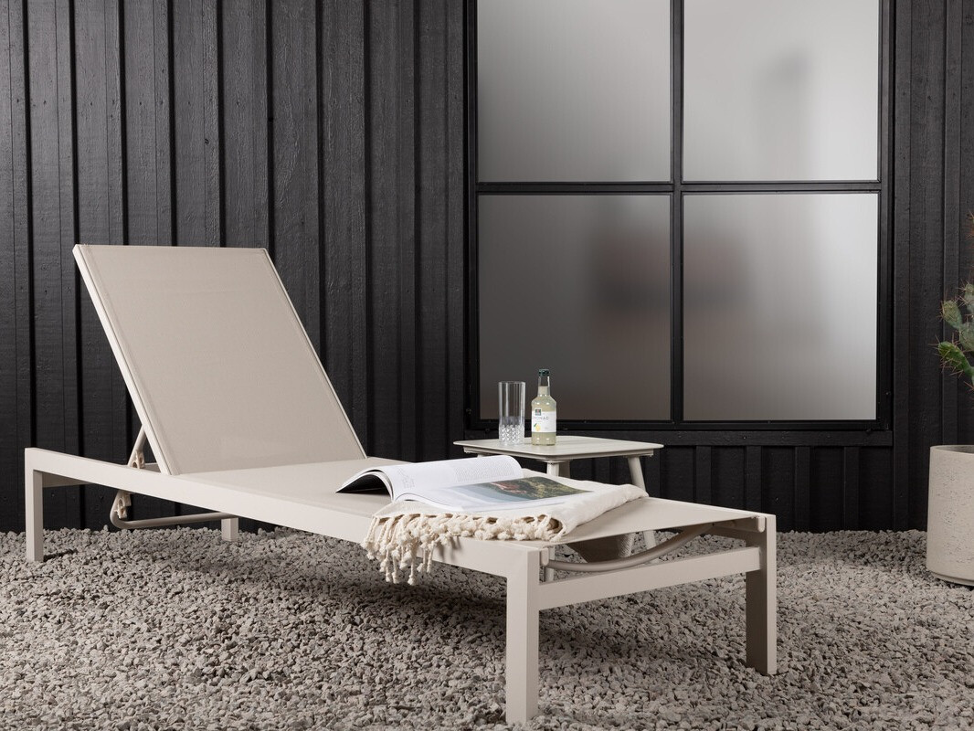 Градински шезлонг Dallas 2314 (Бежов)