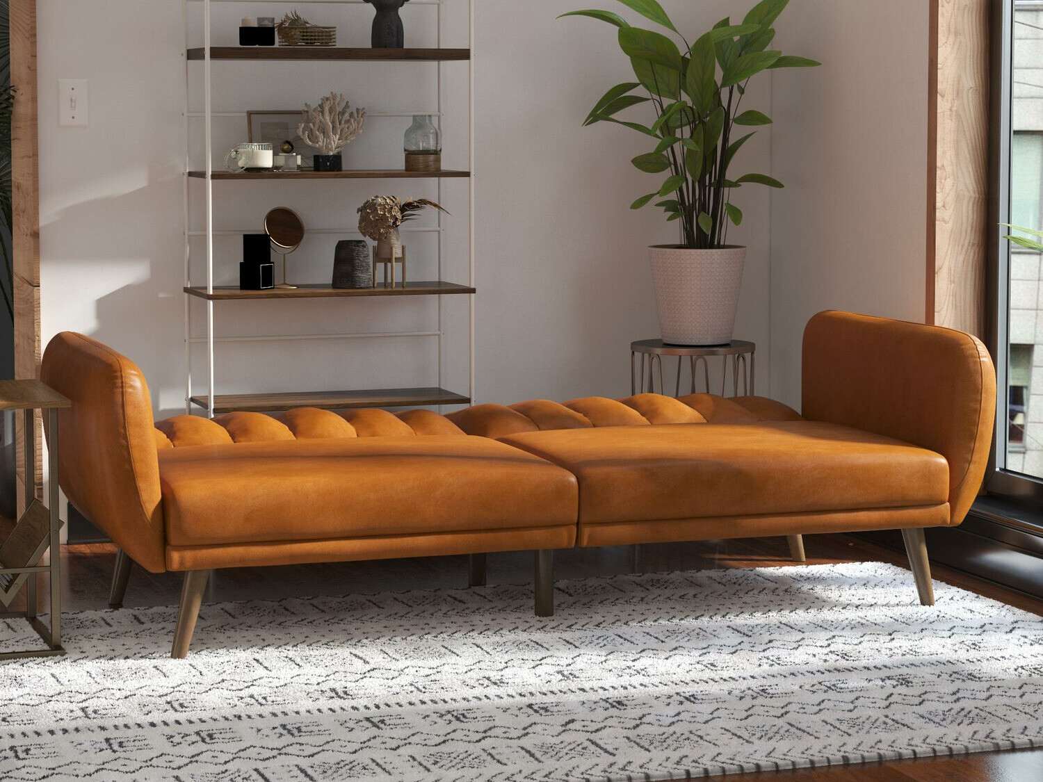 Разтегателен диван Novogratz 169 (Оранжев)