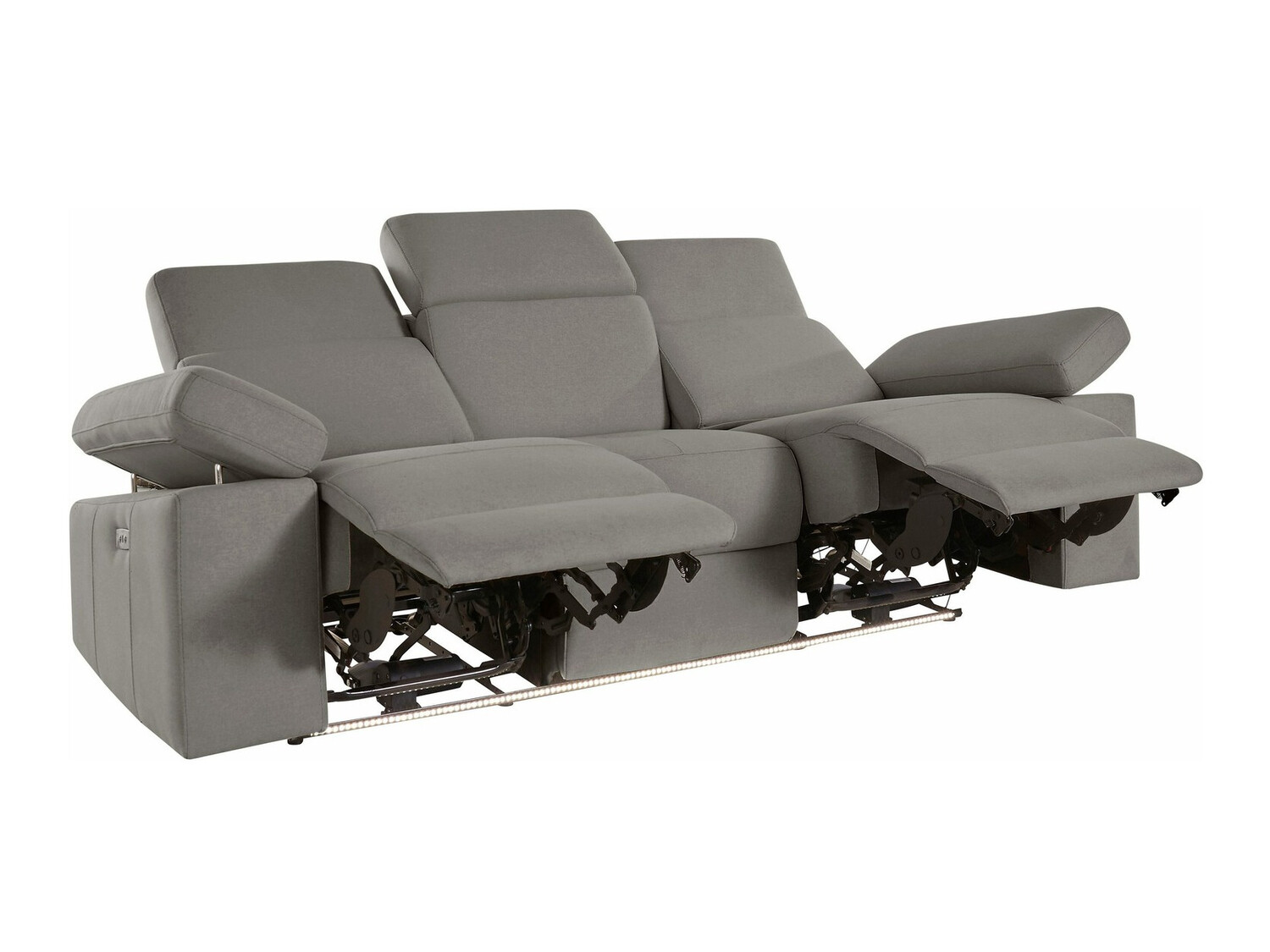 Диван реклайнър Denton 715 (Сив)