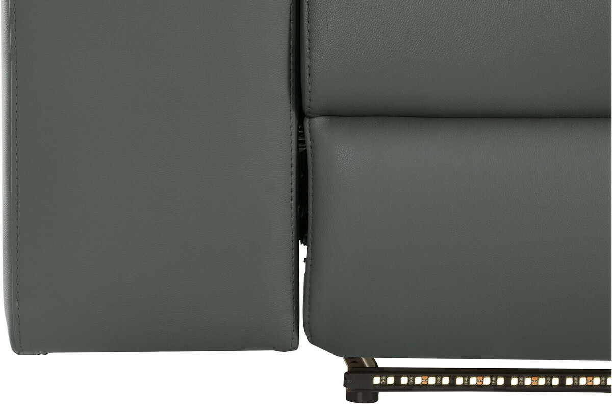 Диван реклайнър Denton 1494 (Сив)