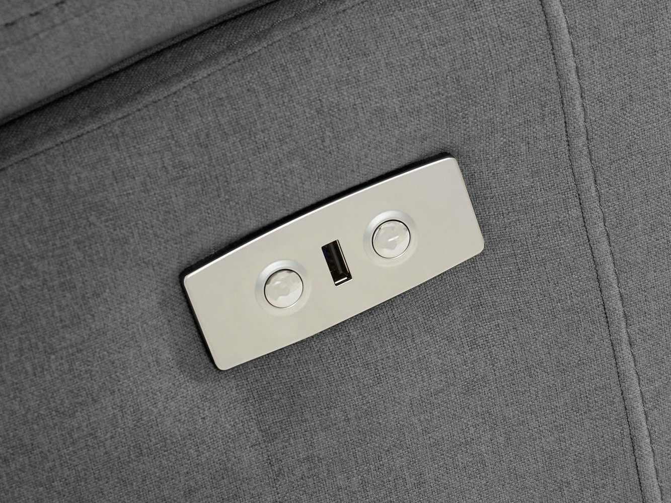 Диван реклайнър Denton 724 (Антрацит)