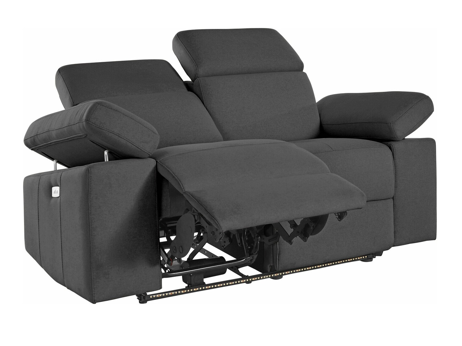 Комплект мека мебел Denton 725 (Антрацит)