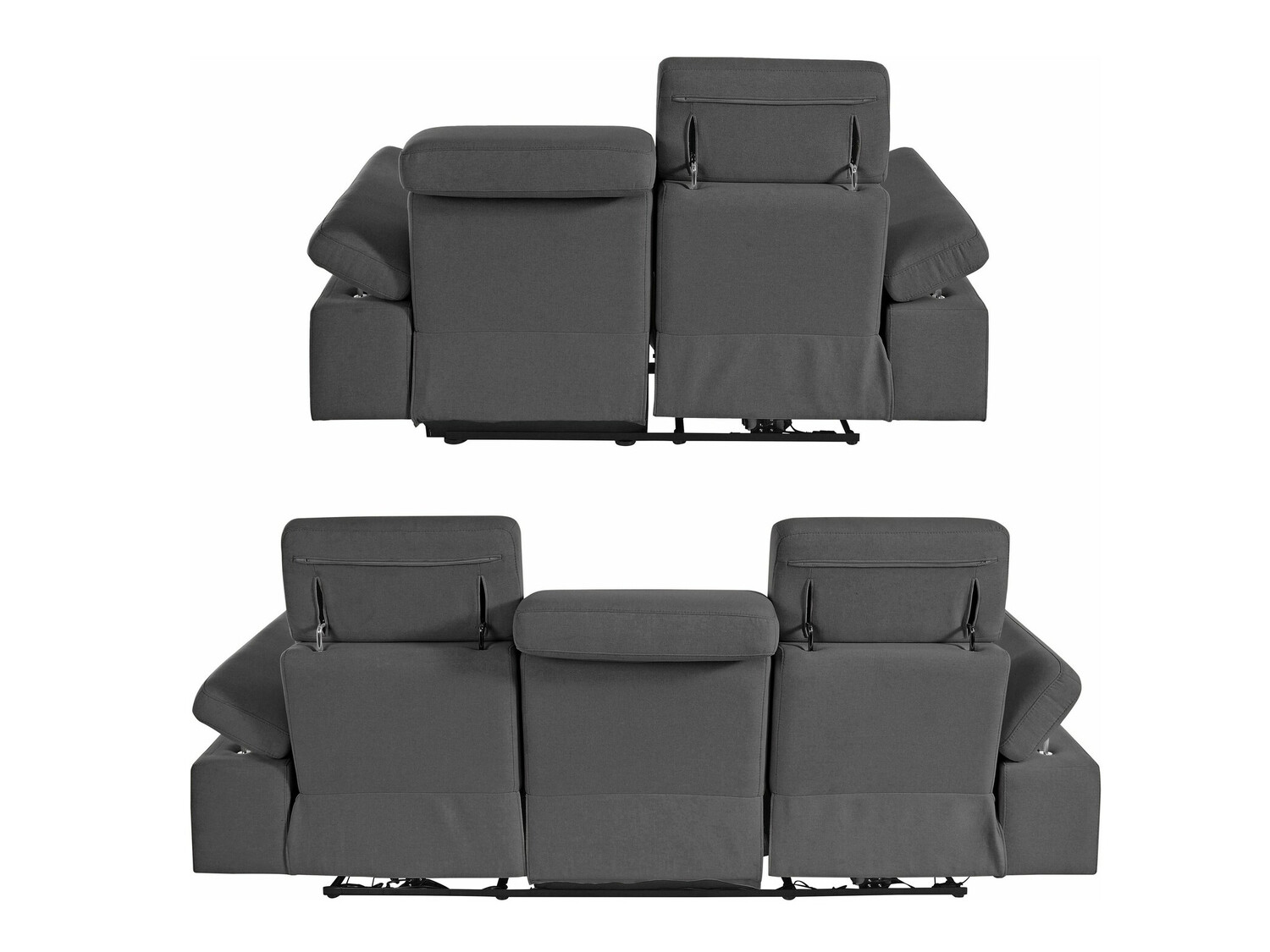 Комплект мека мебел Denton 725 (Антрацит)